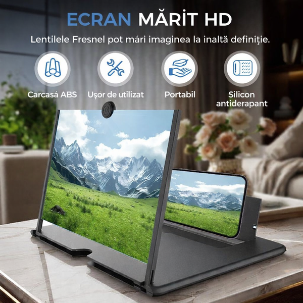 Lupă Ecran Smartphone Portabil HomeCinema