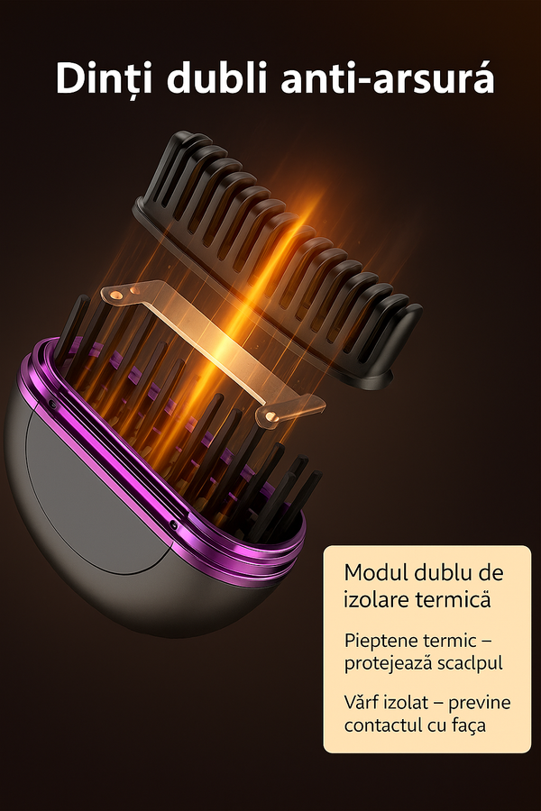 Perie Îndreptare Rapidă Portabilă Păr